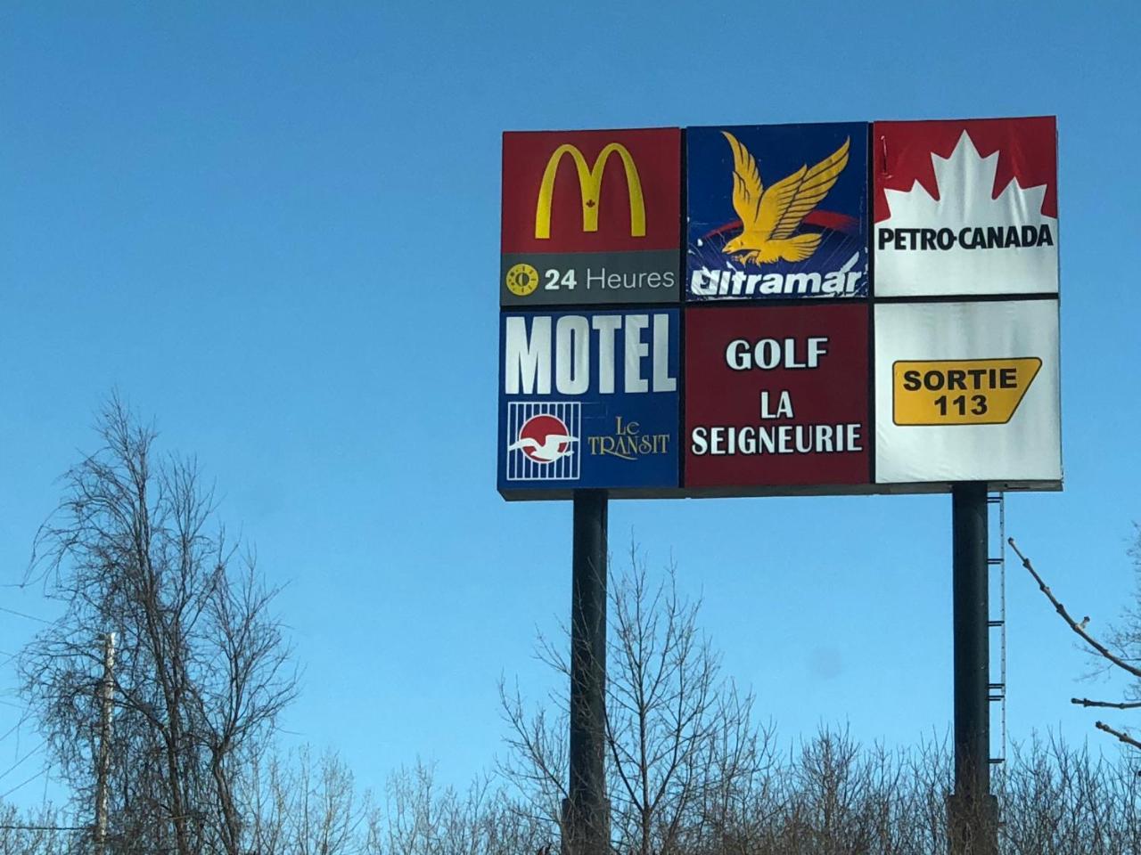 Motel Le Transit Mont-Saint-Hilaire Esterno foto